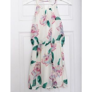 Sienna Sky White Floral Romper